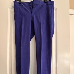 Banana Republic Sloan Ankle Pant - Royal Blue- Size 4 Petite